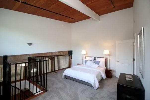 Bedroom, Interior, Wooden Beams, Wooden Ceilings