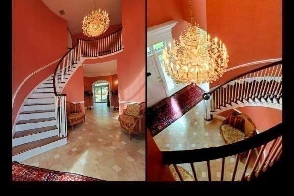 Chandelier, Interior