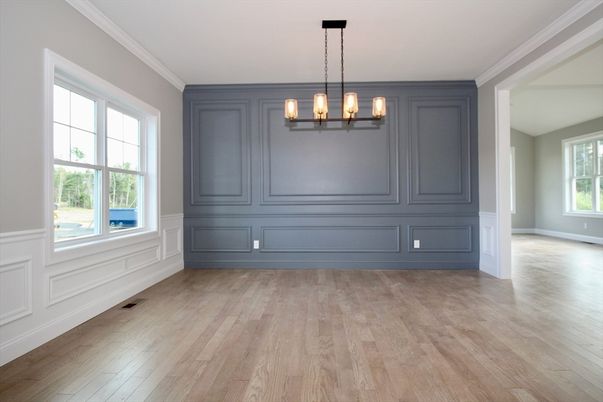 Chandelier, Empty room, Interior, Wood Texture Flooring