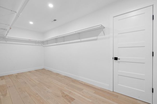 Interior, Recessed Lighting, Walk-in Closets, Wood Texture Flooring