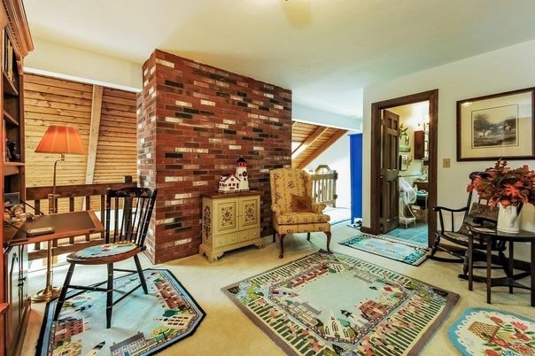 Interior, Stone Walls, Wooden Walls