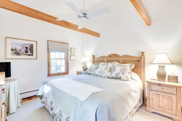 Bedroom, Interior, Wooden Beams