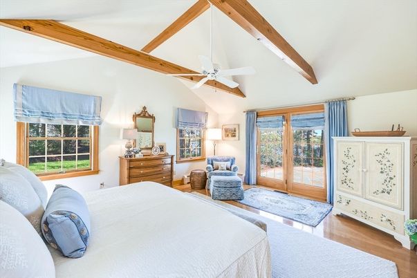 Bedroom, Interior, Wooden Beams, Wood Texture Flooring