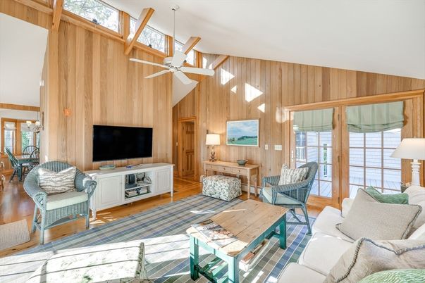 Interior, Living room, Wood Texture Flooring, Wooden Walls