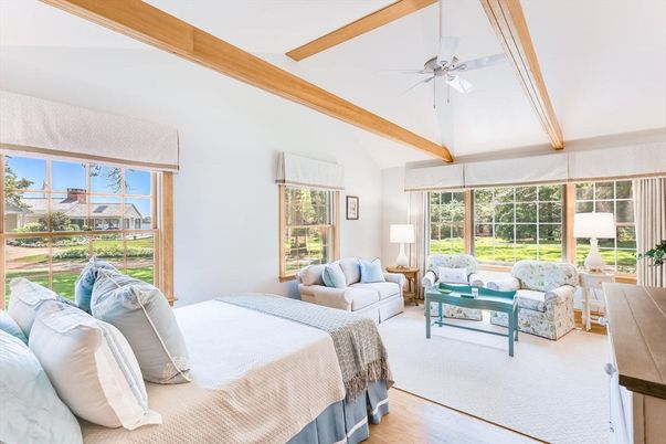Bedroom, Interior, Wooden Beams, Wood Texture Flooring