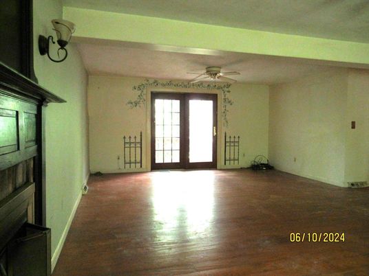 Empty room, Interior, Wood Texture Flooring