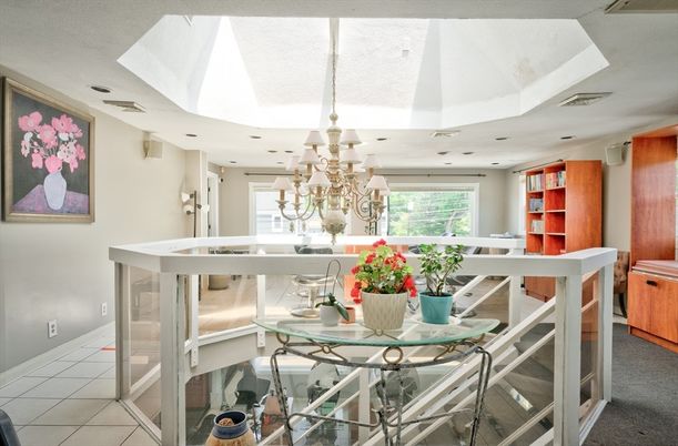 Chandelier, Dining room, Interior, Recessed Lighting