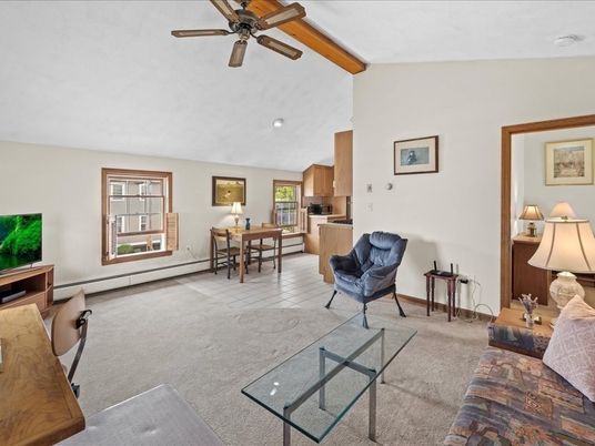 Dining room, Interior, Kitchen, Living room, Wooden Beams