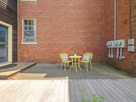 Exterior, Wood Texture Flooring