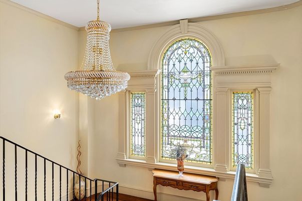 Chandelier, Interior, Wood Texture Flooring