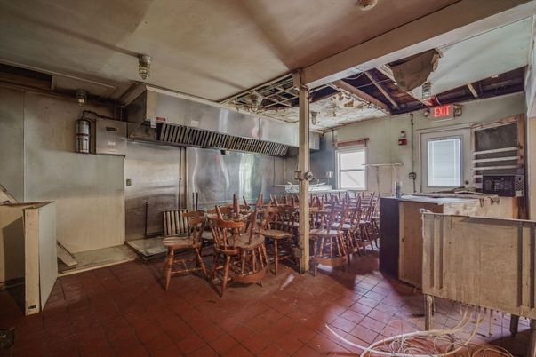 Dining room, Interior, Kitchen