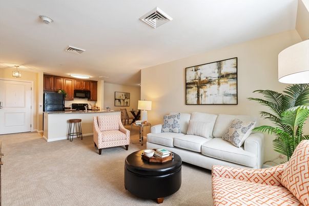 Interior, Kitchen, Living room
