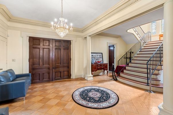 Chandelier, Interior, Wood Texture Flooring