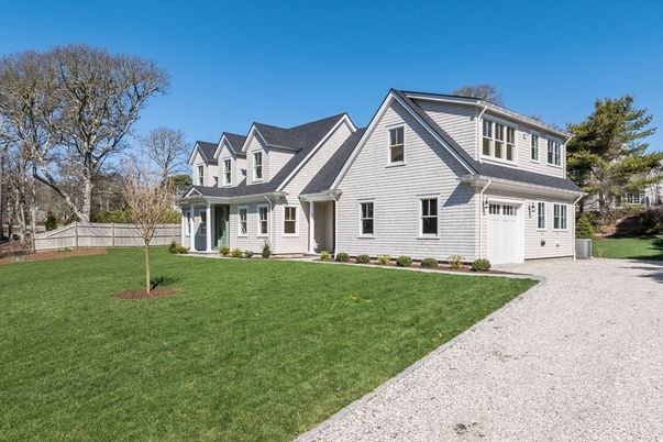 Attached, Backyard, Exterior, Facade, Farmhouse