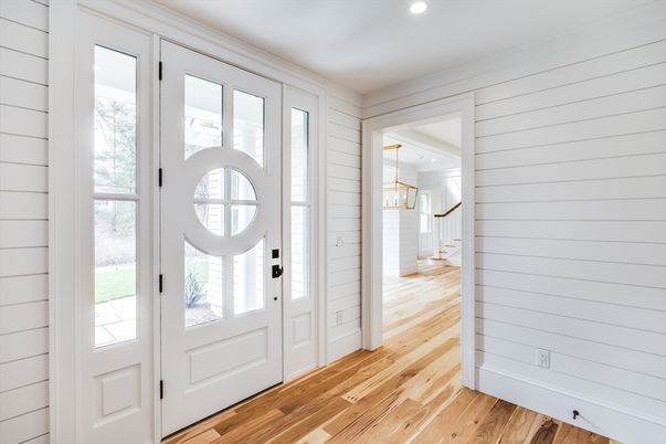 Interior, Pendant Lights, Recessed Lighting, Wood Texture Flooring
