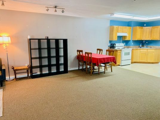 Dining room, Interior, Kitchen
