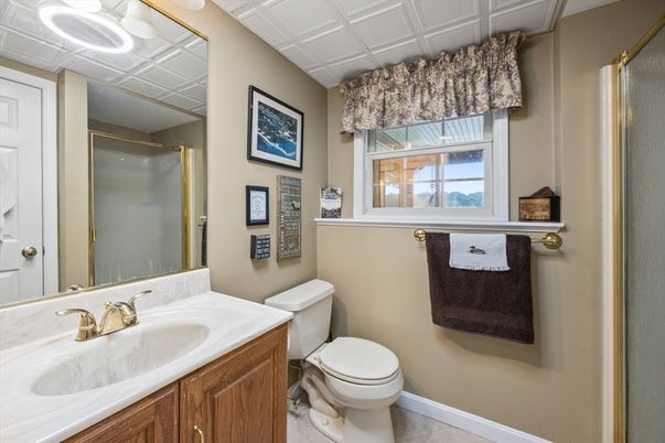 Bathroom, Glass Shower, Interior