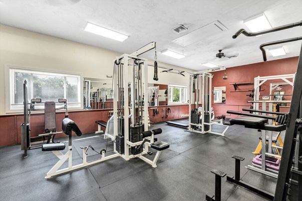 Fitness Equipment, Gym, Interior