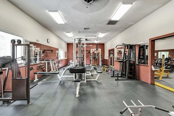 Fitness Equipment, Gym, Interior