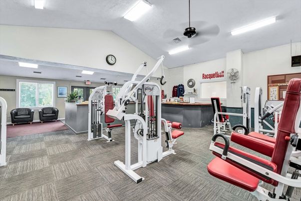 Fitness Equipment, Gym, Interior