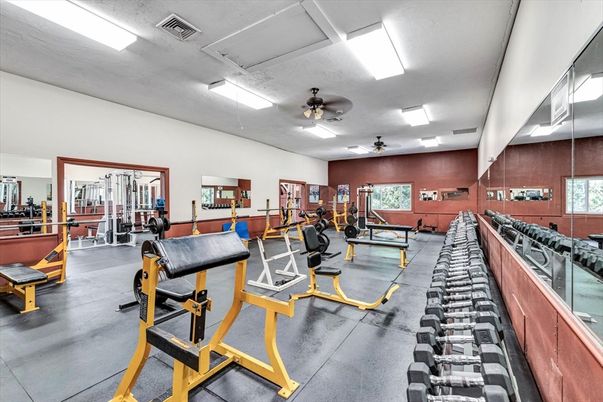 Fitness Equipment, Gym, Interior