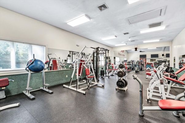 Fitness Equipment, Gym, Interior