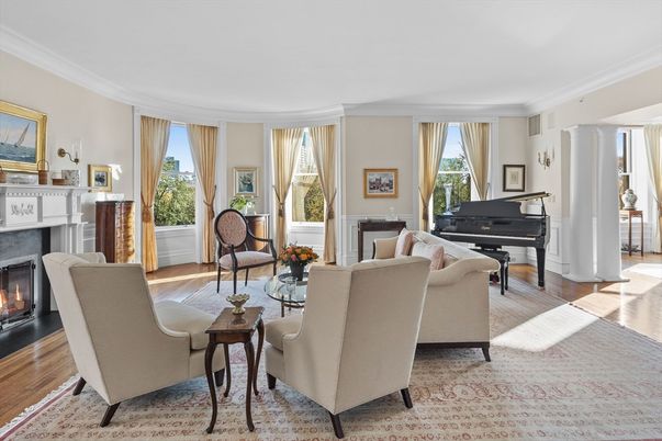 Fireplace, Interior, Living room, Piano, Wood Texture Flooring