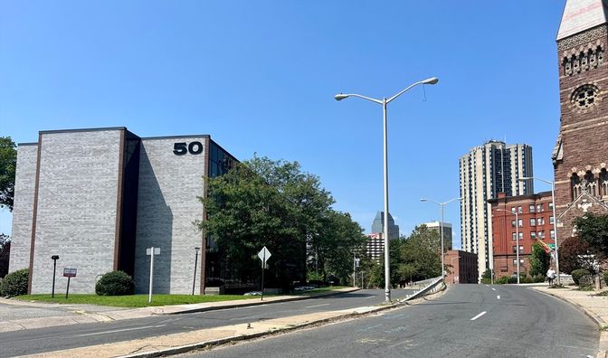 Exterior, Facade, Highrise