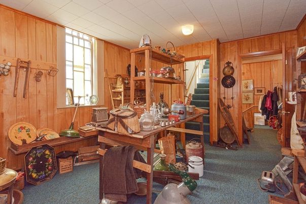 Home Office, Interior, Wooden Walls