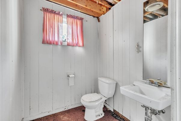 Bathroom, Interior, Wooden Walls