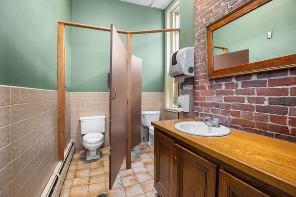 Bathroom, Interior, Stone Walls