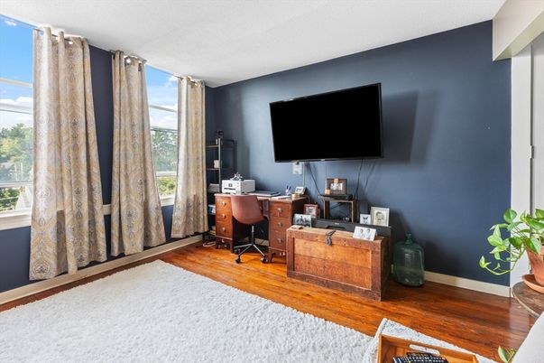 Home Office, Interior, Wood Texture Flooring
