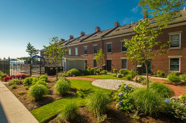 Backyard, Exterior, Facade, Brick Facade, Solar Panels, Georgian