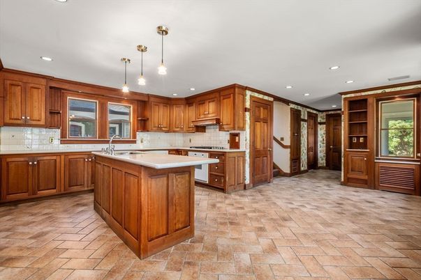 Interior, Kitchen, Pendant Lights, Recessed Lighting