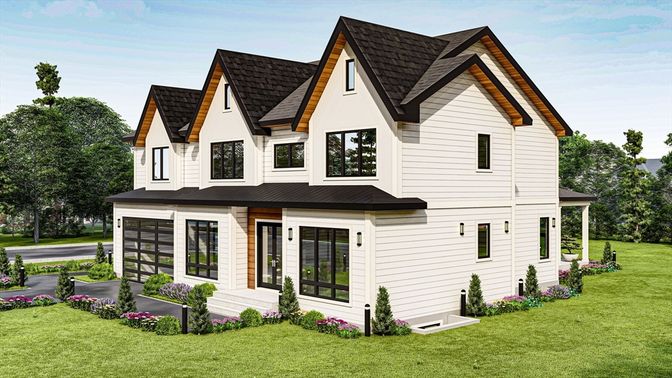 Backyard, Exterior, Facade, Farmhouse