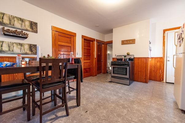 Dining room, Interior, Kitchen