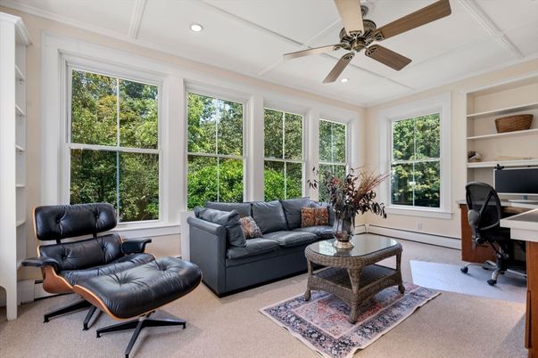 Home Office, Interior, Recessed Lighting