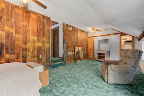 Empty room, Interior, Wooden Walls