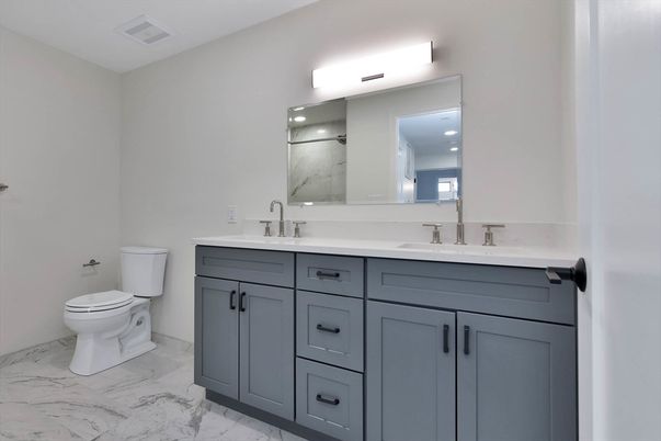 Bathroom, Dual Sink Vanities, Interior, Marble