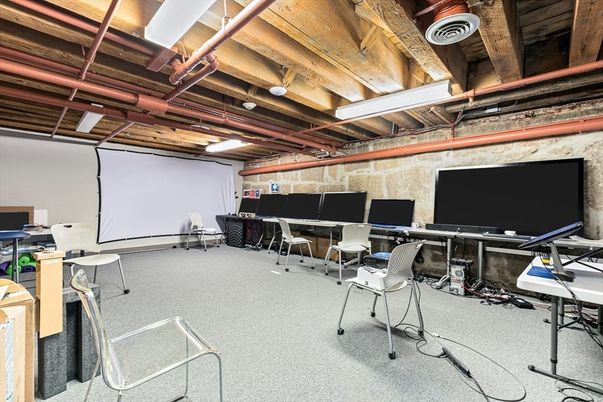 Home Office, Interior, Wooden Beams, Wooden Ceilings