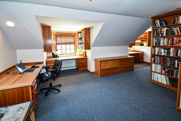 Home Office, Interior, Recessed Lighting