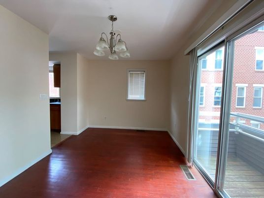 Chandelier, Empty room, Interior, Wood Texture Flooring