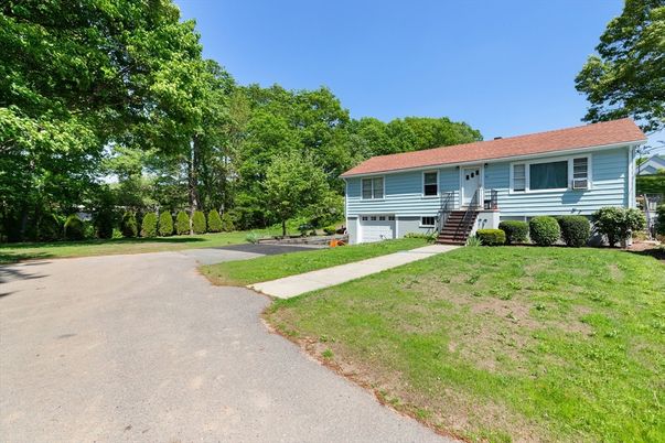 Attached, Backyard, Exterior, Facade, Cape Cod
