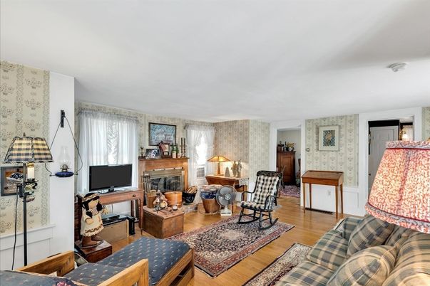 Fireplace, Interior, Living room, Wood Texture Flooring