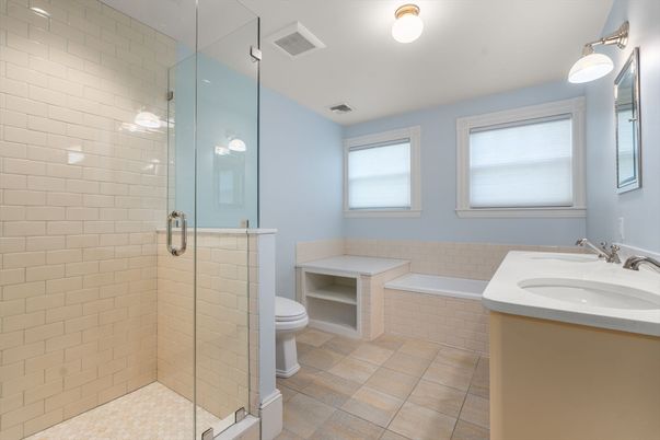 Bathroom, Glass Shower, Interior