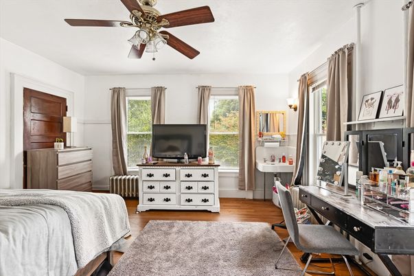 Home Office, Interior, Wood Texture Flooring