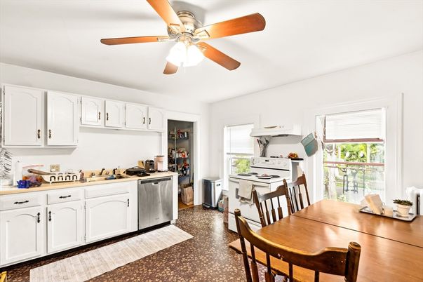 Dining room, Interior, Kitchen