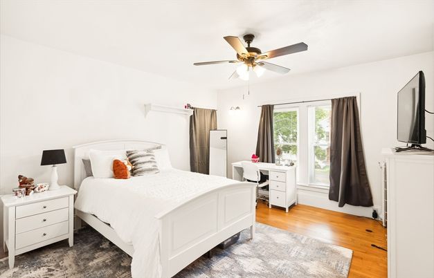 Bedroom, Home Office, Interior, Wood Texture Flooring