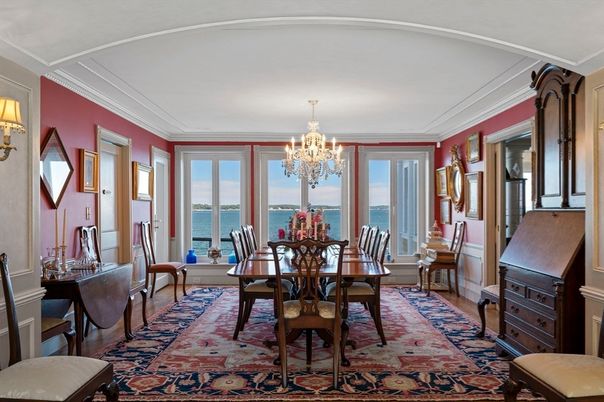 Chandelier, Dining room, Interior, Water, Wood Texture Flooring