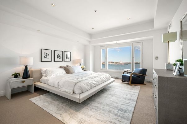 Bedroom, Interior, Recessed Lighting, Water